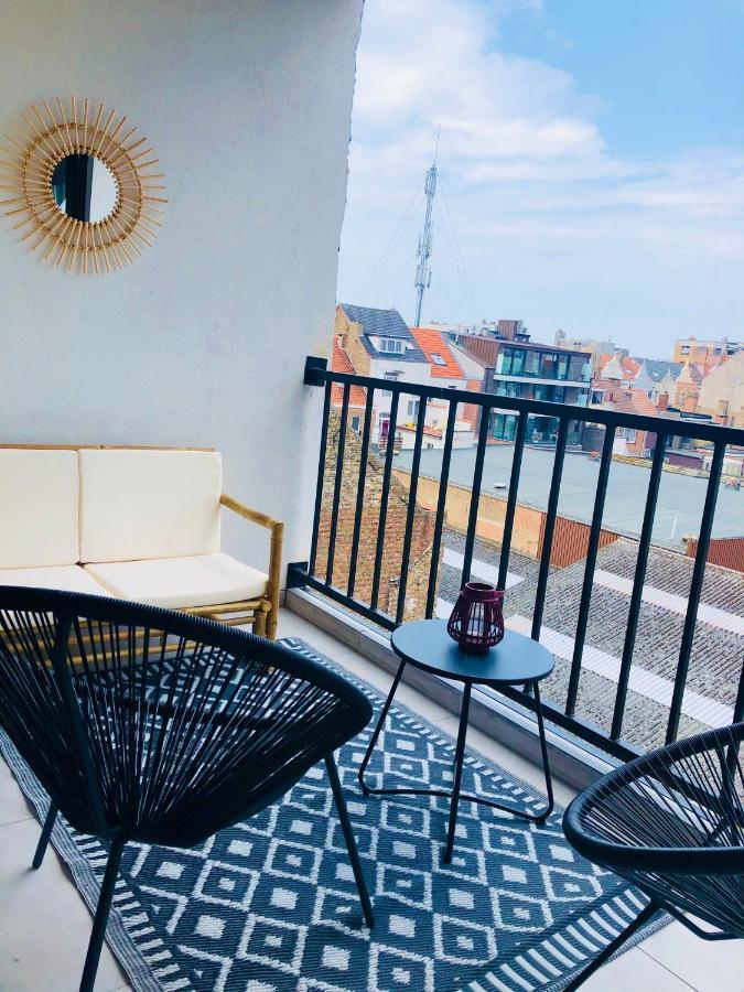 Chez Lileaula - Boho Duplex In Belle Epoque Apartment Oostende Exterior foto